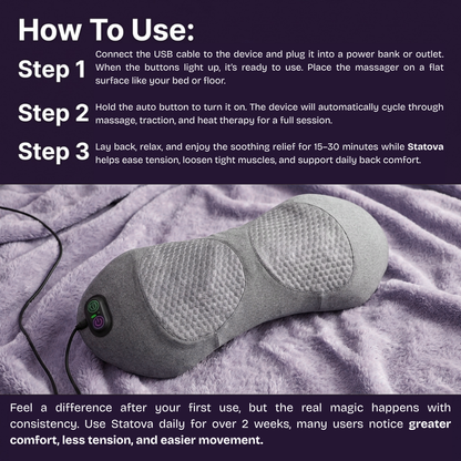 STATOVA™ - TriRelief Deep Tissue Massager